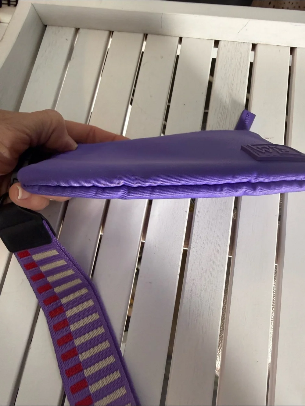 IHKWIP Everyday Essentials RFID Wristlet Pouch - PURPLE - NWOT